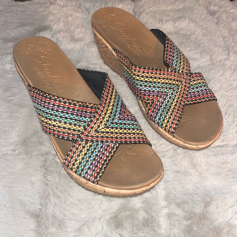 Sketchers Organic Luxe Foam Sandals